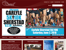 Tablet Screenshot of burnettmedicalcenter.com